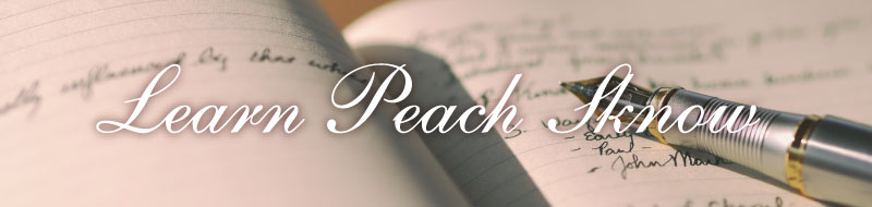 Learn peach Sknow