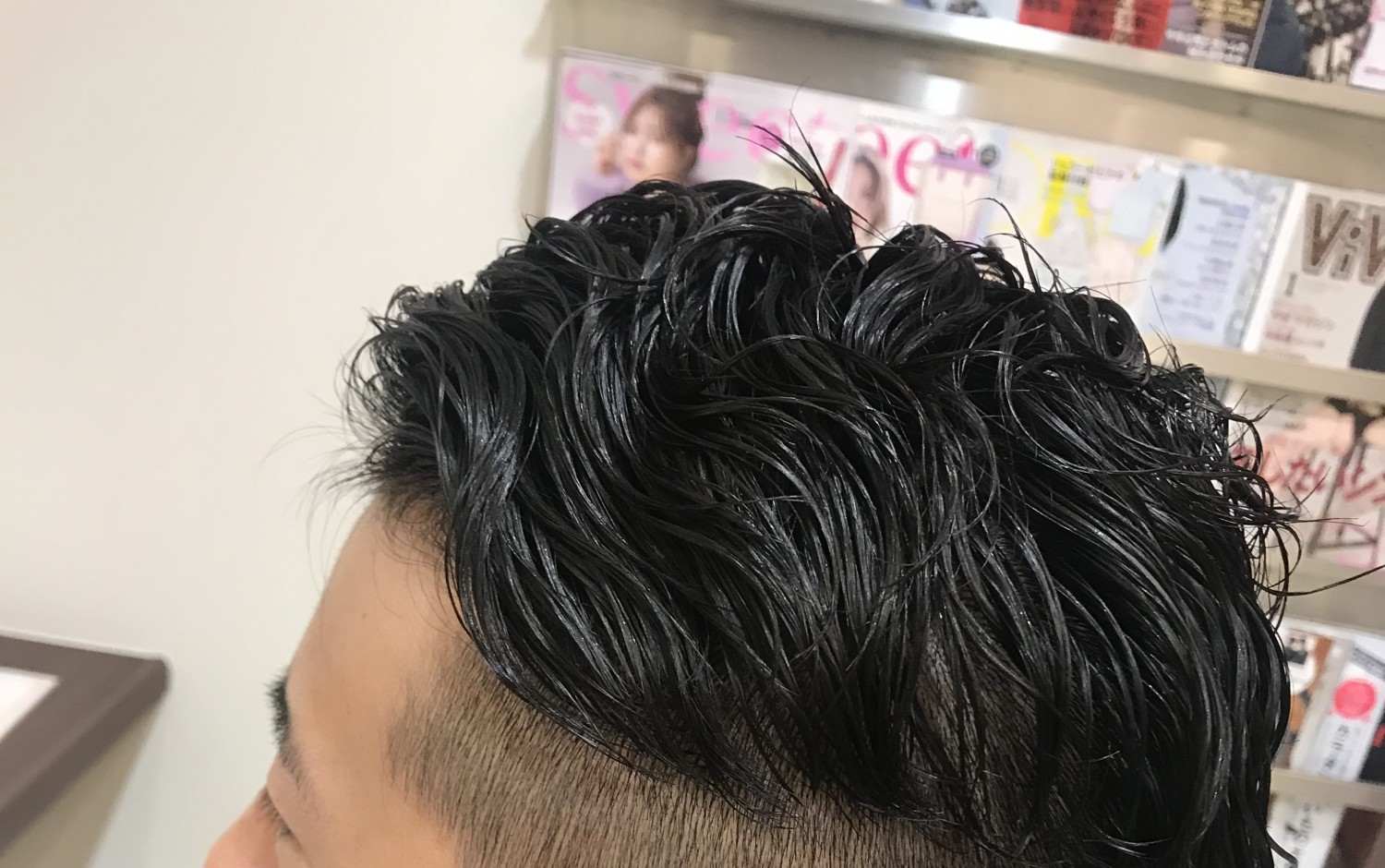 メンズパーマ 埼玉の坂戸 入間 松山 鶴ヶ島の美容室 ヘアサロン フレッシュサラダ